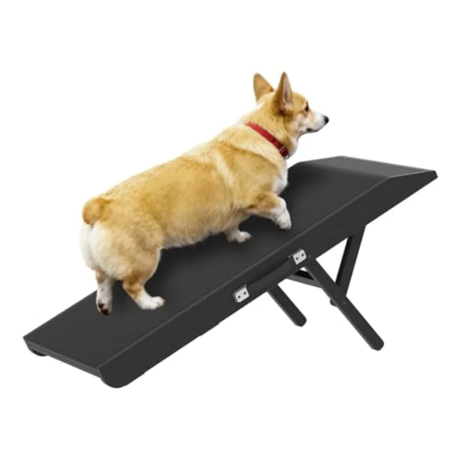 

Складная лестница-трансформер для собак из березового дерева, 4 регулируемых уровня, 8.6-20.9 дюймов, широкая, нескользящая поверхность из ЭВА с подсветкой, для маленьких собак