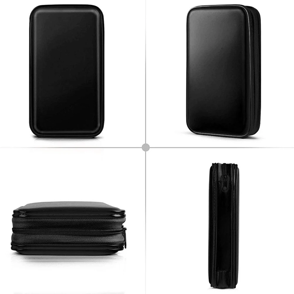 

Cloth Zipper Dvd Organizer Car Travel Storage Bag For Music Photo Albums Media Cd Wallet Square Dvd Case Portable