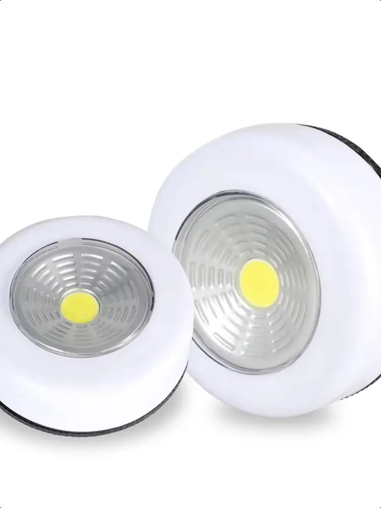 COB LED Under Cabinet Light With Adhesive Sticker Wireless Wall Lamp Wardrobe Cupboard Drawer Closet Bedroom Kitchen Night Light