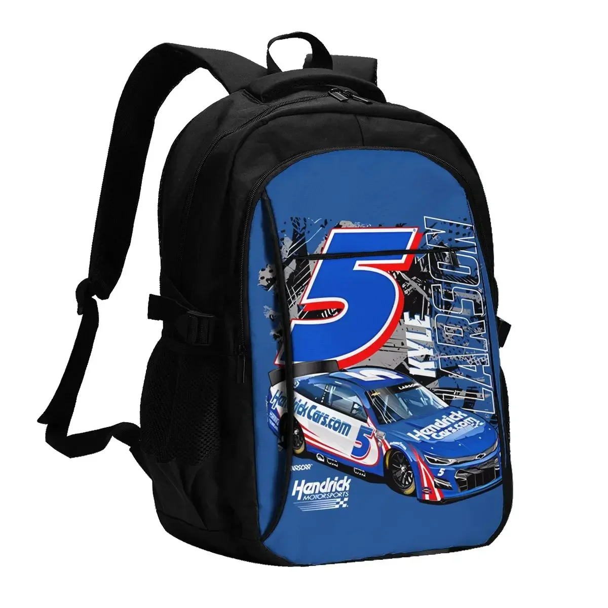 

Дорожный рюкзак для ноутбука Kyle Larson 5, деловой водонепроницаемый рюкзак для ноутбука с USB-портом для зарядки, студенческая сумка для мужчин и женщин