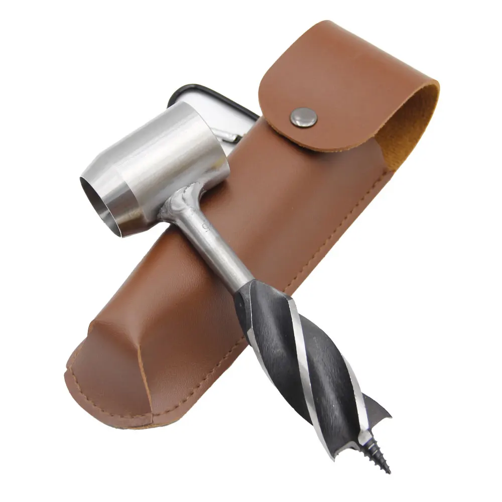 

Outdoor Carpenter Drill Bits for Camping Survival Tools Drilling Holes Chopping Wood Accessories Four Blade Support Drill Bits