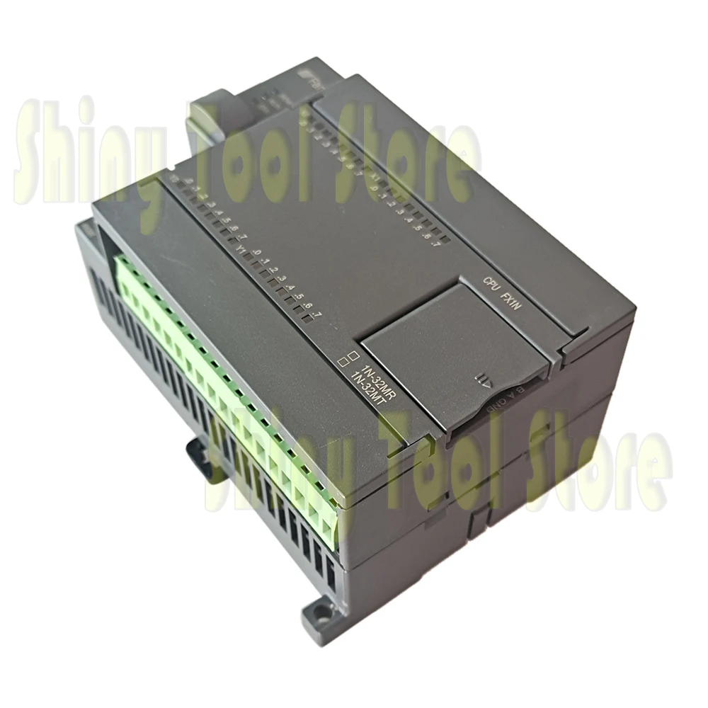 PLC industrial control board FX1N 32MR programmable controller DC24V 4 way 100K pulse output 16 point input 16 point