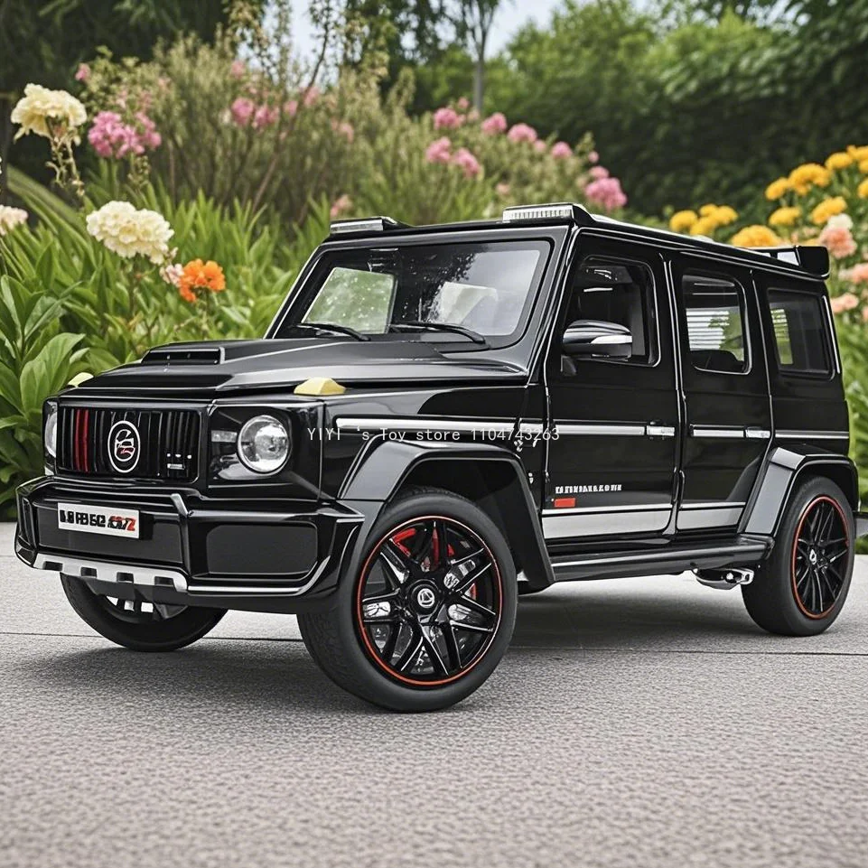 

1:24 G800 Off Road SUV Diecast Model Alloy Metal Car Sound And Light Toy Birthday Gifts High end collectibles 20