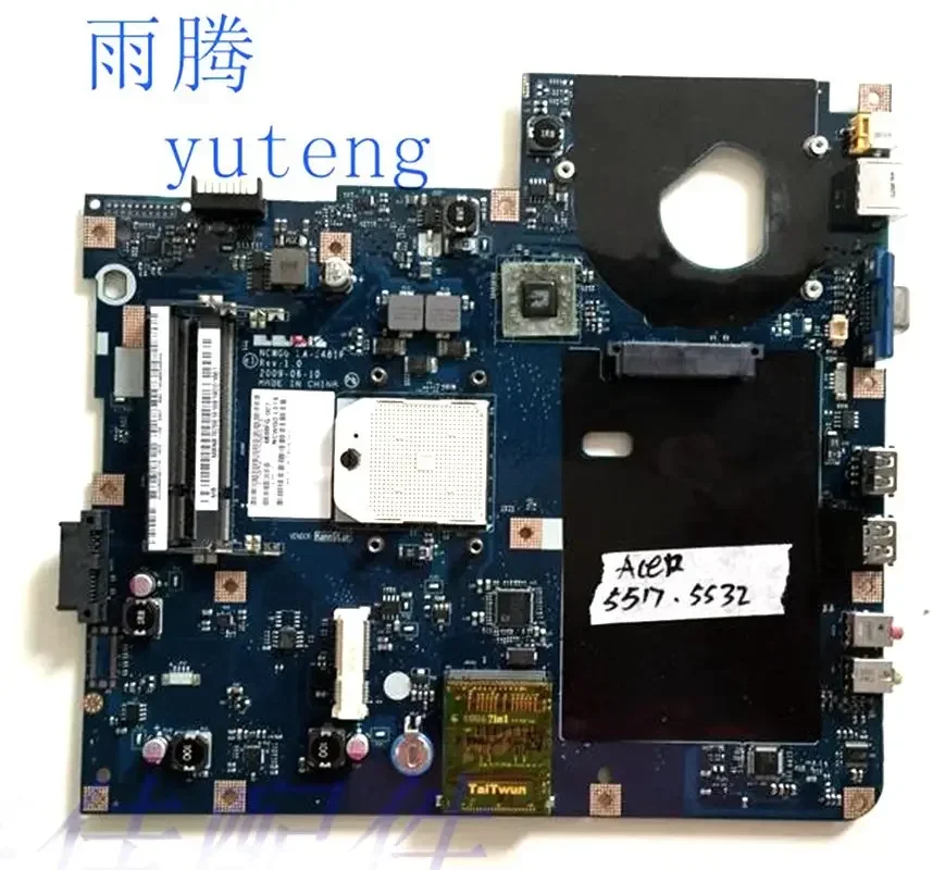 

LA-5481P motherboard laptop for Acer 5517 5532 MBPGY02001 MB. PGY02.001 DDR2 100% test ok delivery