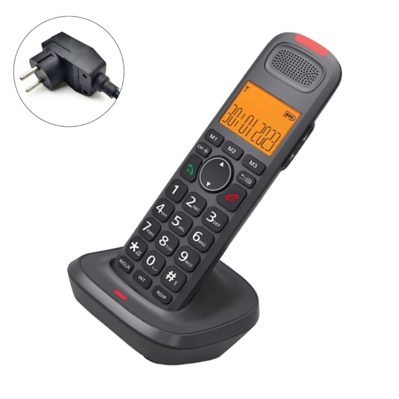 Multifunctional D1015 Wireless Landlines Telephone Cordless Phone Desktop Telephone Dropship