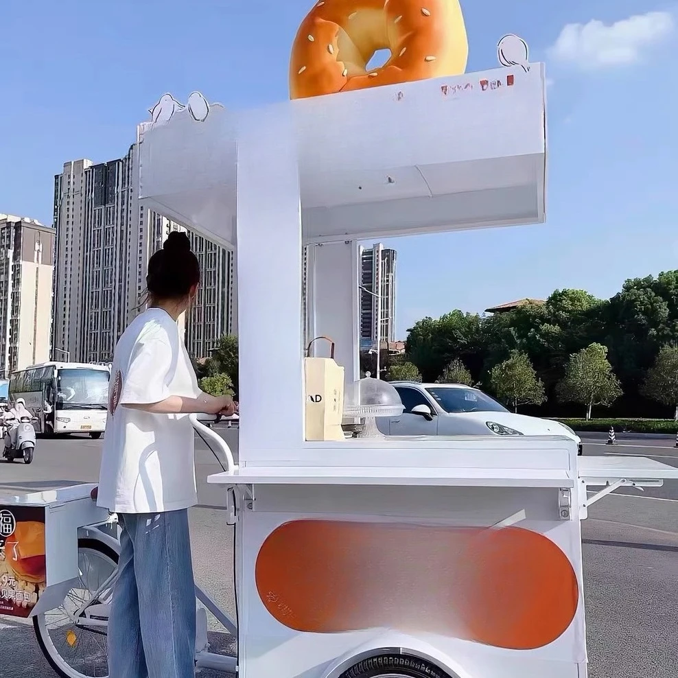 Customizable Outdoor Stall Food Truck Shopping Mall Camping Internet celebrity attractions Coffee Vending Truck 3