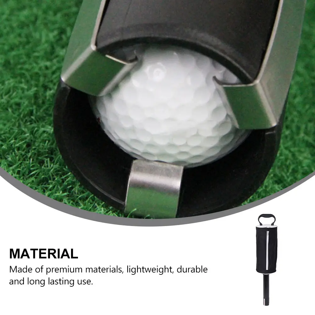 

Golf Ball Picker 70-Ball Capacity Lightweight Retriever Bag Professional Collector Portable Pick-Up Storage Tube Practical