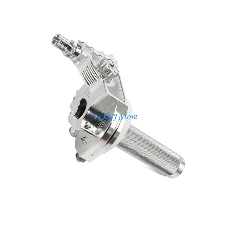 

37JE 22mm Motorcycle Throttles Grip Aluminum Alloys Handlebar Grip For Precise Controls Easy Installation Universals Fit