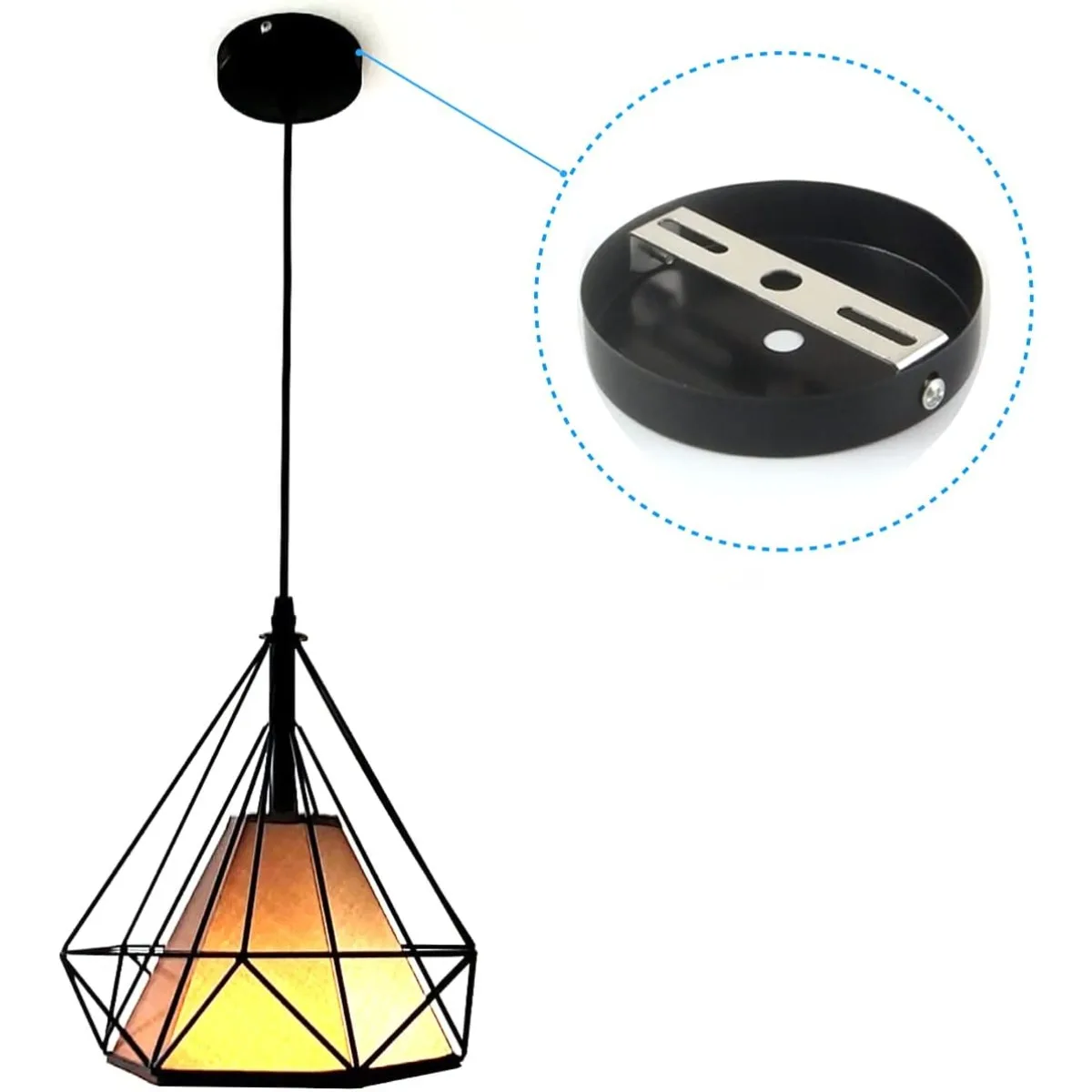JOYINLED 1/6PCS Chandelier Mounting Bracket for Ceiling Light Fixture Light Rack Easy Installation Suitable for Retro Chandelier