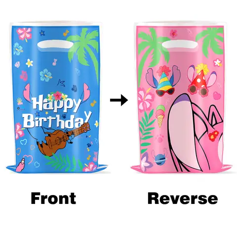 Stitch Birthday Gift Bag Lilo Stitch Goodie Bag Candy Gift Packaging Baby Shower Kids Party Favors Birthday Guest Gifts Stich