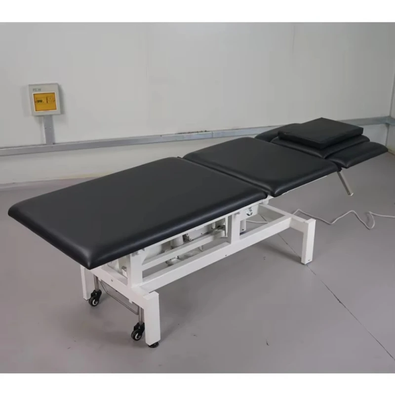 

Stationary massage massage tableElectric massage table with holes