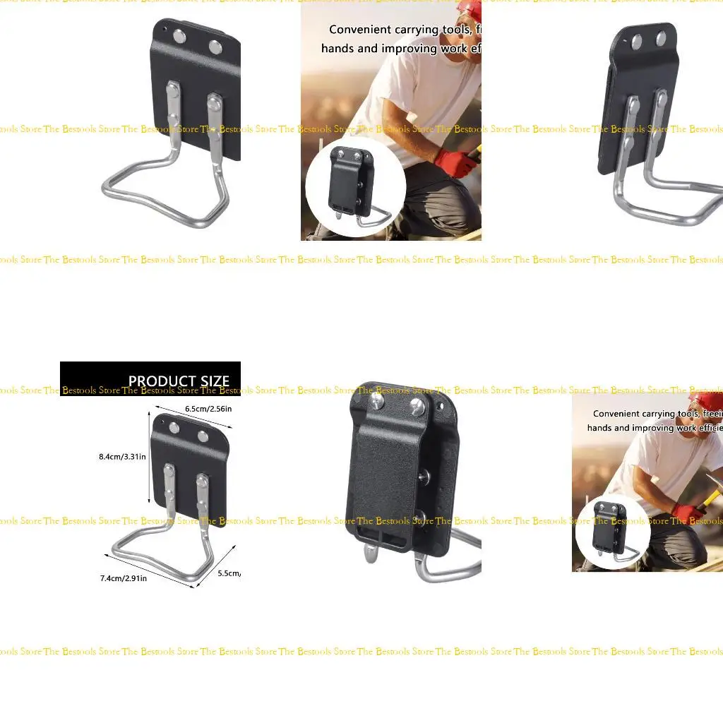 12PF -Gürtelmessbandhalter mit Hanger -Band Messurmelurin für Nagelklauenhammer
