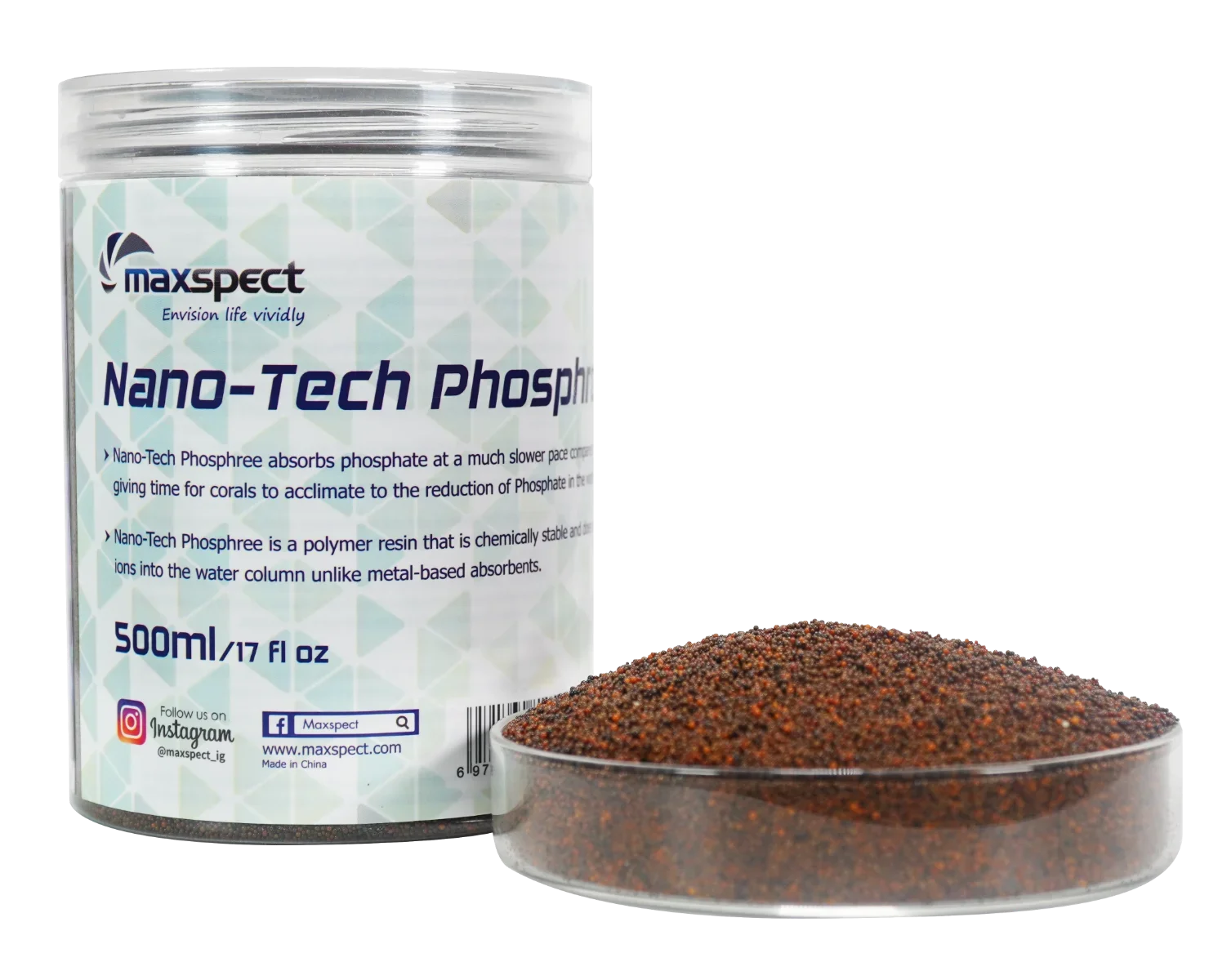 Nano-Tech Phosphree Aquarium Filter Media Do not Discolor Water Slow Absorption Phosphate Removal Resin