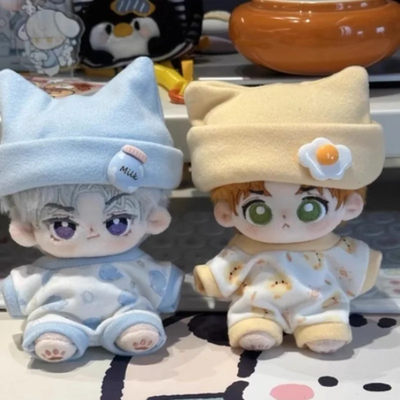 

10cm Sleepiness Mengmeng with Climbing Clothes Cotton Doll Kawaii Baby Dressing General Attribute Doll for Toys & Hobbies
