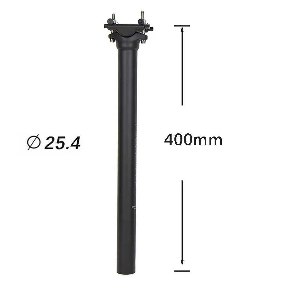 ELITA ONE Fahrradsattelstütze Carbon Leicht 25,4/27,2/30,9/31,6mm MTB/Rennrad Sattelstütze 300/350/400mm