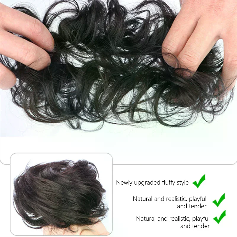 /YOV/Curly Bun Messy Claw Chig - огляд і ціна Claw Clip Messy Bun Hair Piece
