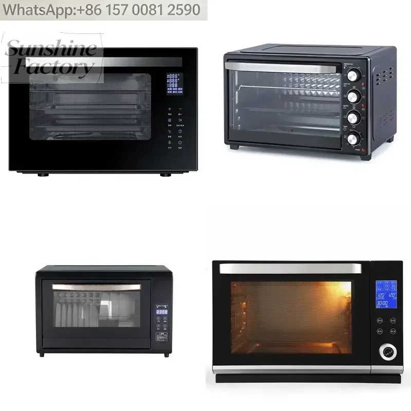High Capacity Kitchen Oven 28L Countertop Universal Digital Toaster Electric Built-in Steam Oven