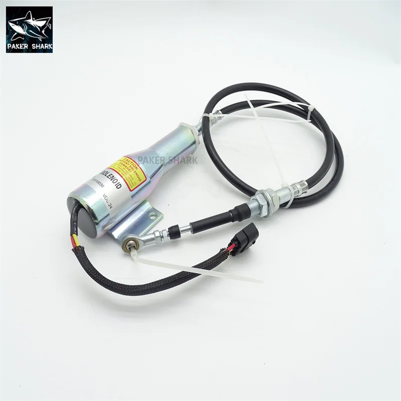 

11110030 SA-4646-24 для L70 стоп-соленоид L90 L120 Соленоид отключения L150 L180 Электромагнитный клапан отключения экскаватора