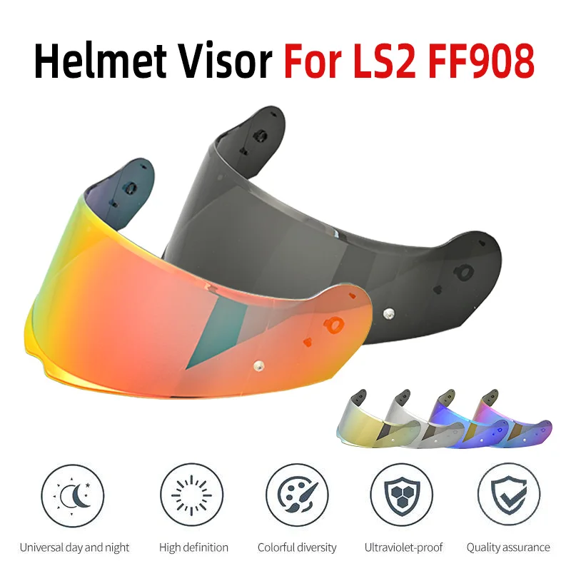 Motorcycle Helmet Lens for LS2 FF908 Strobe II,Helmet Face Shield,Anti-Scratch,UV Protect,Helmet Visor Accessories Replacement