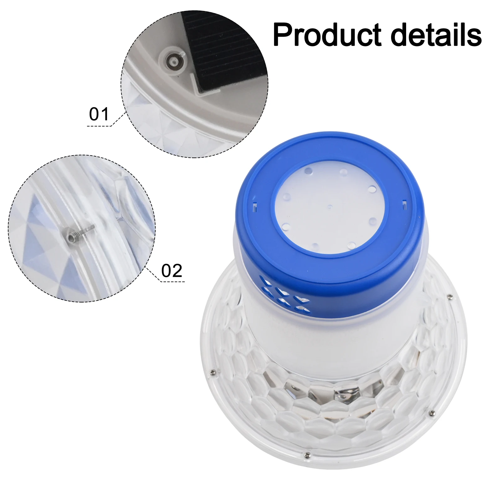 

Солнечный регулируемый дозатор хлора для бассейна с разноцветной подсветкой, плавающий дозатор хлора для бассейна, дозатор для хлорных таблеток