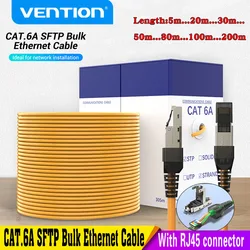 RJ45 Cat6A Ethernet Cable SFTP Conector rj 45 cat 6A internet lan cable FCL engineering network cable 5m 30m 50M/100M Patch Cord