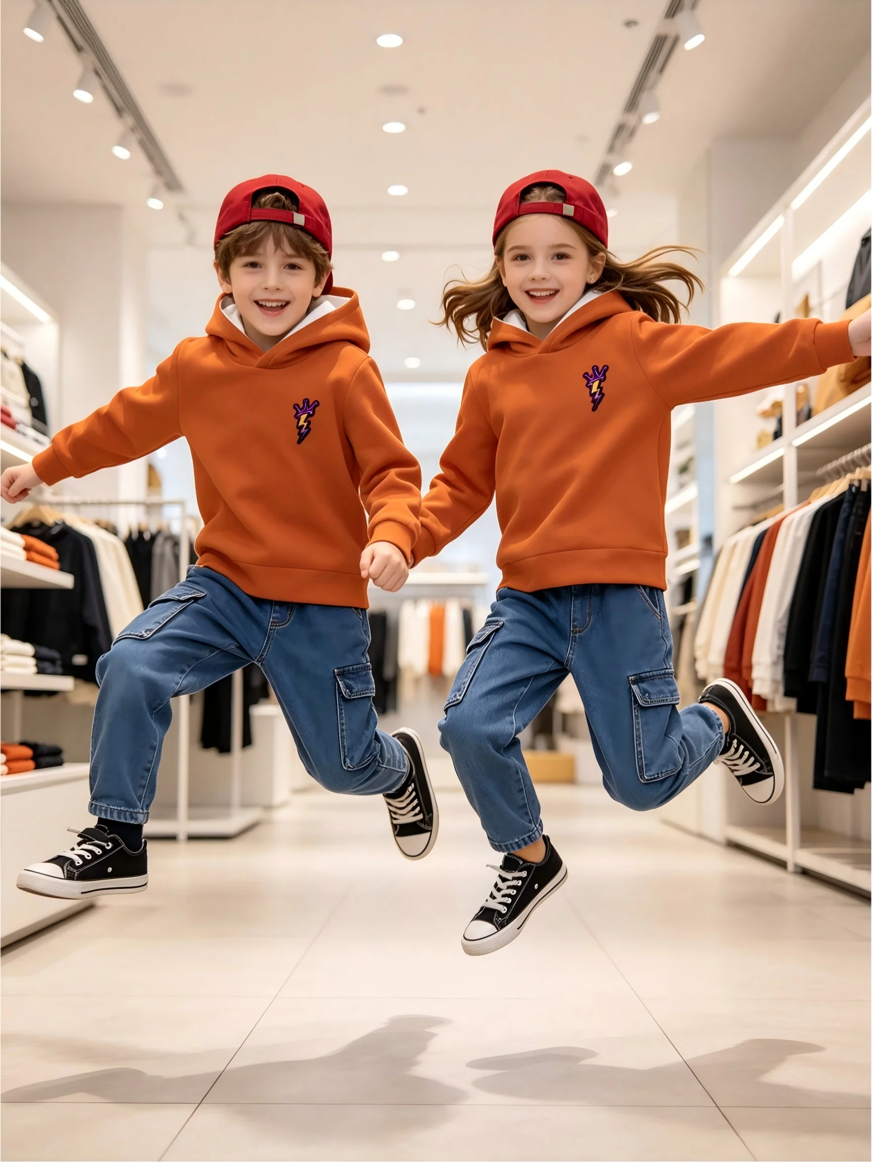 Toddler Hooded Sweatshirt Soft Breathable Kids Hoodie for Boys Girls Casual Daily Wear for Spring Autumn Winter