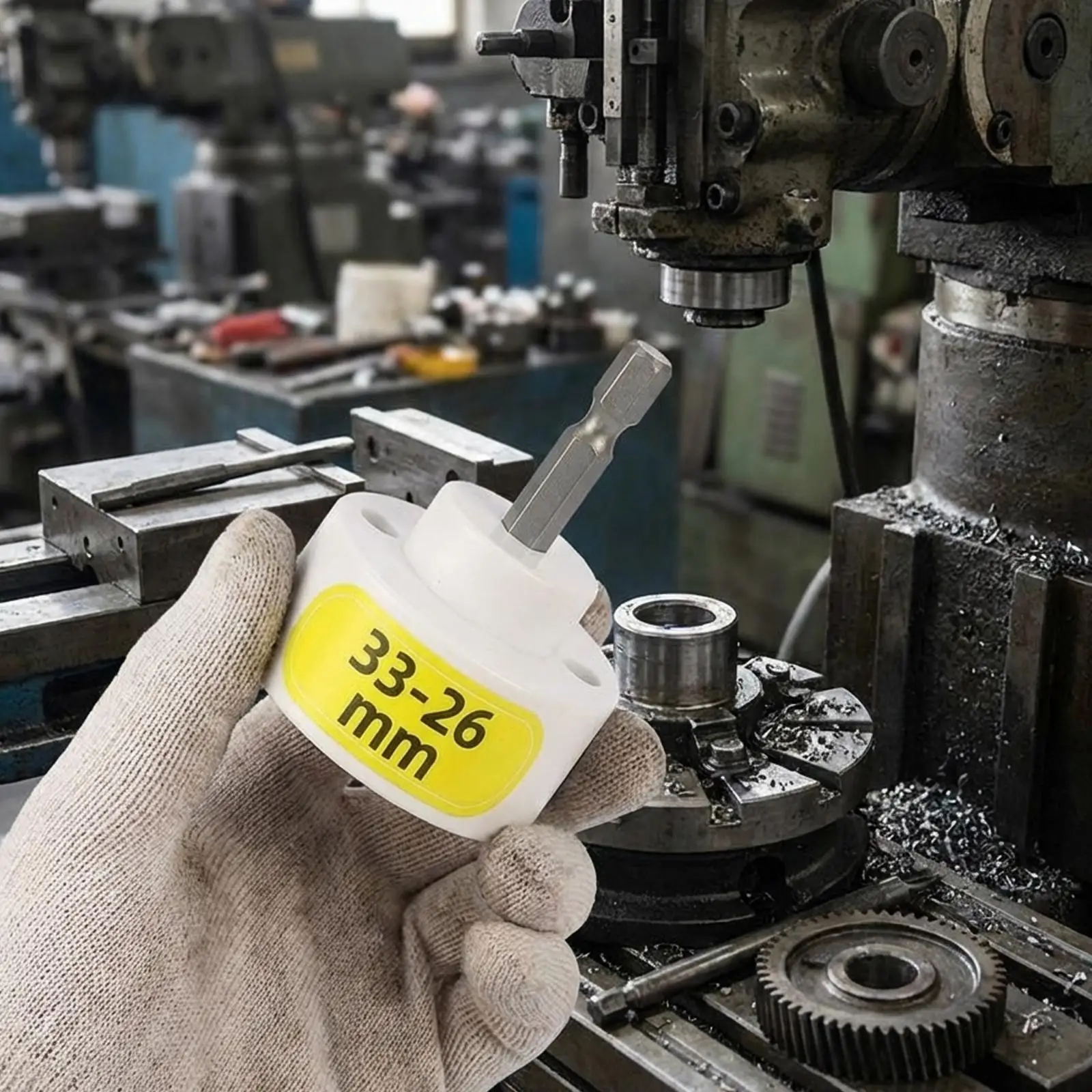 

Lightweight Electric Capping Machine Parts Durable Plastic Metal Bits for Fast Bottle Sealing at Home or Business