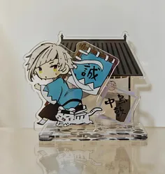 Nakahara Chuuya Toy Figures Acrylic Stand Anime Action Figure Ornament Model Accessories Friend Gift Desktop Ornaments