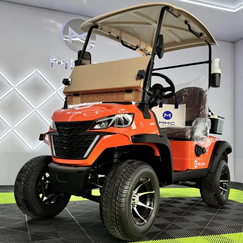 Electric Golf Cart Utility Vehicle 4 Wheels 48V 60V 72V Lithium Battery Off-Road Adult Street 4 Seats Golf Cart