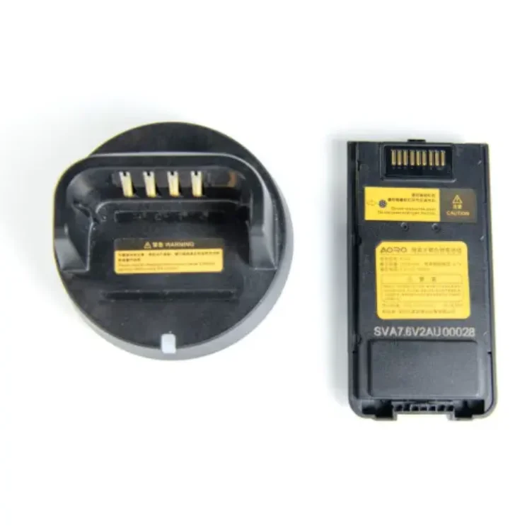 Aoro M6 Battery 2-10KM DMR VHF & UHF 4W Walkie Talkie UHF 400-470MHz Two Way Radio 4 Inch Atex Ip68 Rugged Walkie Talkie