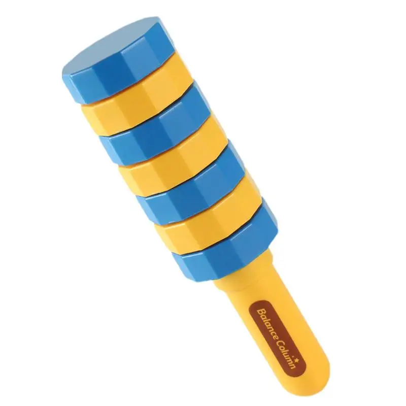 Handheld Balance Toy Swinging Sticks Smooth Balance Stacking Toy Portable Building Blocks Balance Tower Coordination Game For