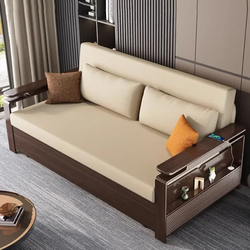 

Wood Economic Modern Sofa Living Room Relax Designer Chaise Elegant Sofa Nordic Cushion Muebles Para Dormitorio Home Furniture