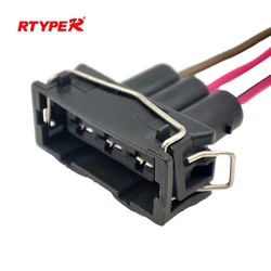 1/5/10 set 3 Pin 3.5mm 357972753 Female Injection Pump EV1 EV14 JPT VR6 TPS Sealed Waterproof Coil Connector For VW Audi
