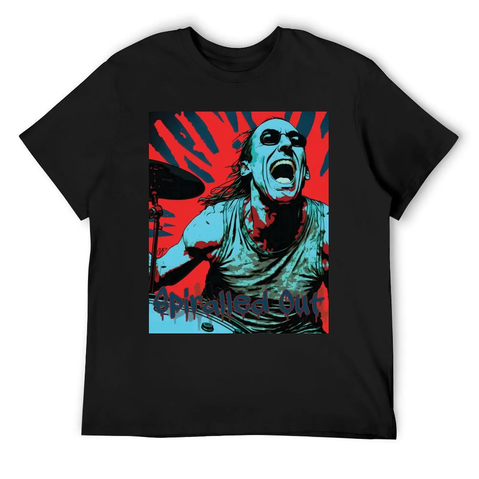 

Danny Carey Tool Spiralled Out T-Shirt rapper graphic tees funny shirt cotton essential t shirt Short sleeve tee men