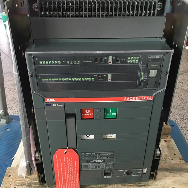 Interruptor de circuito de aire, dispositivo de 2000A acb, aprobado por la CE, IEC