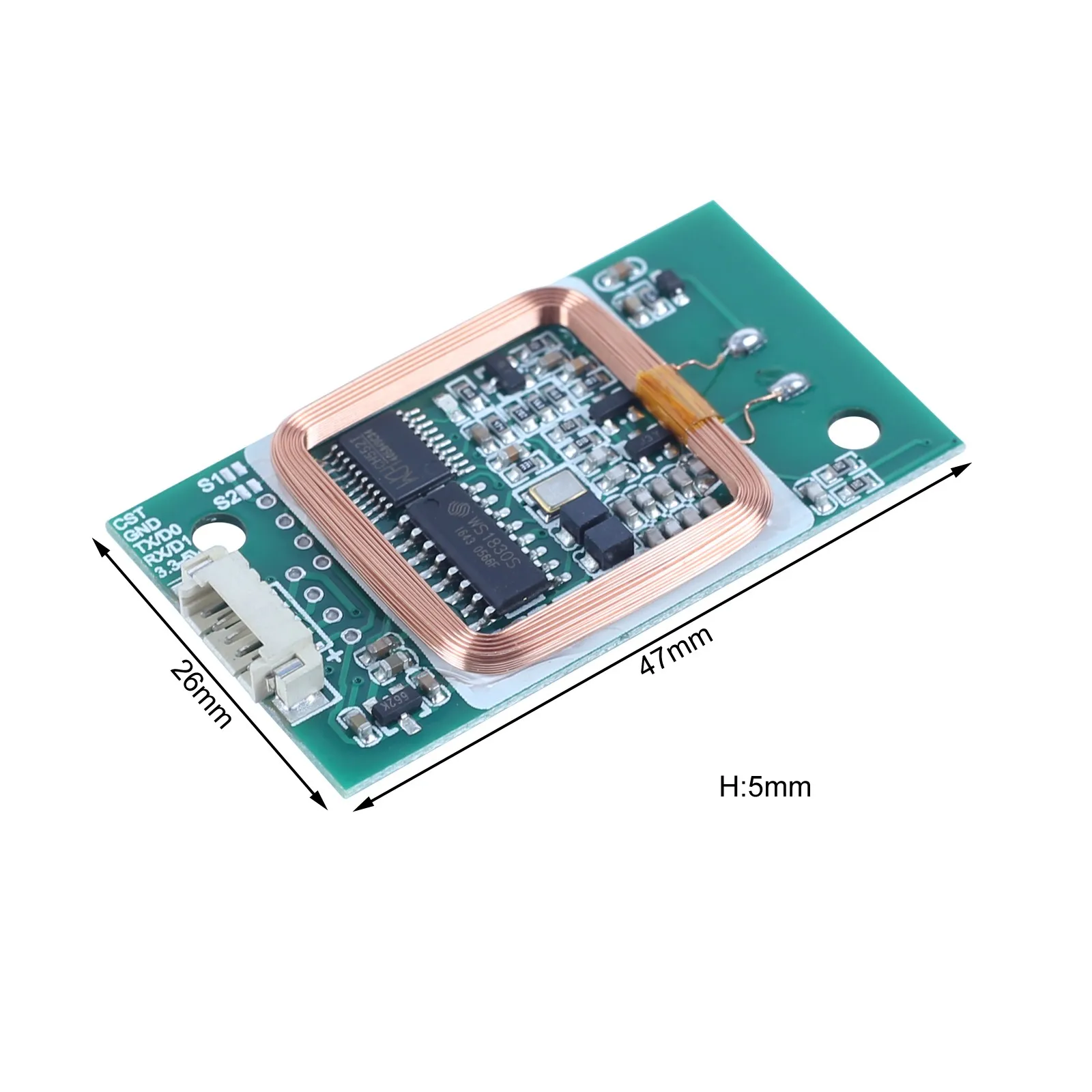 RFID kablosuz okuyucu modülü IC ID kart okuyucu 13.56MHz 125KHz çift frekans Wiegand WG26 WG34/ UART 5V 12V