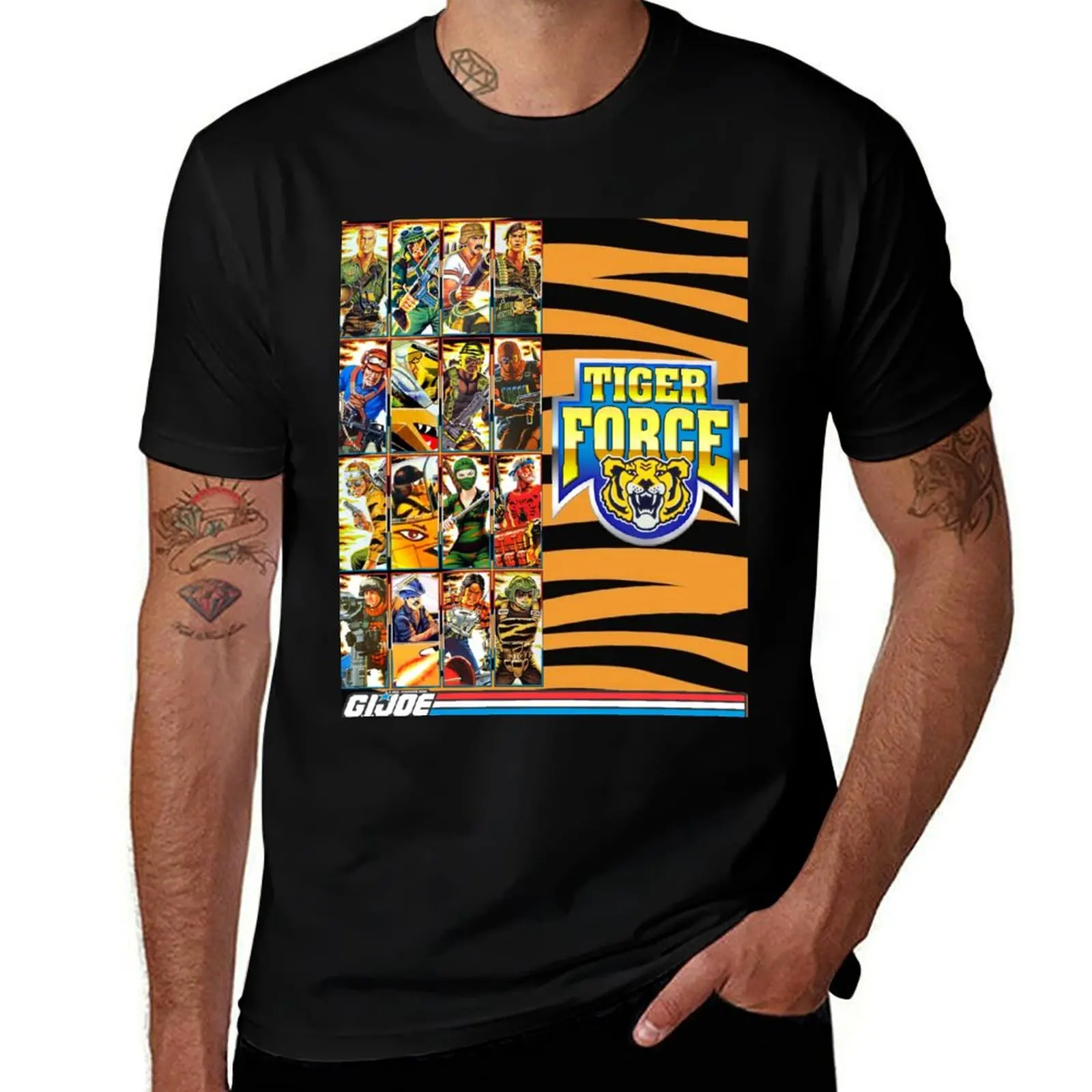 

G.I. Joe in the 80s! TIGER FORCE Edition! T-Shirt anime t shirts for man t shirts designer cotton t shirt man T-shirt
