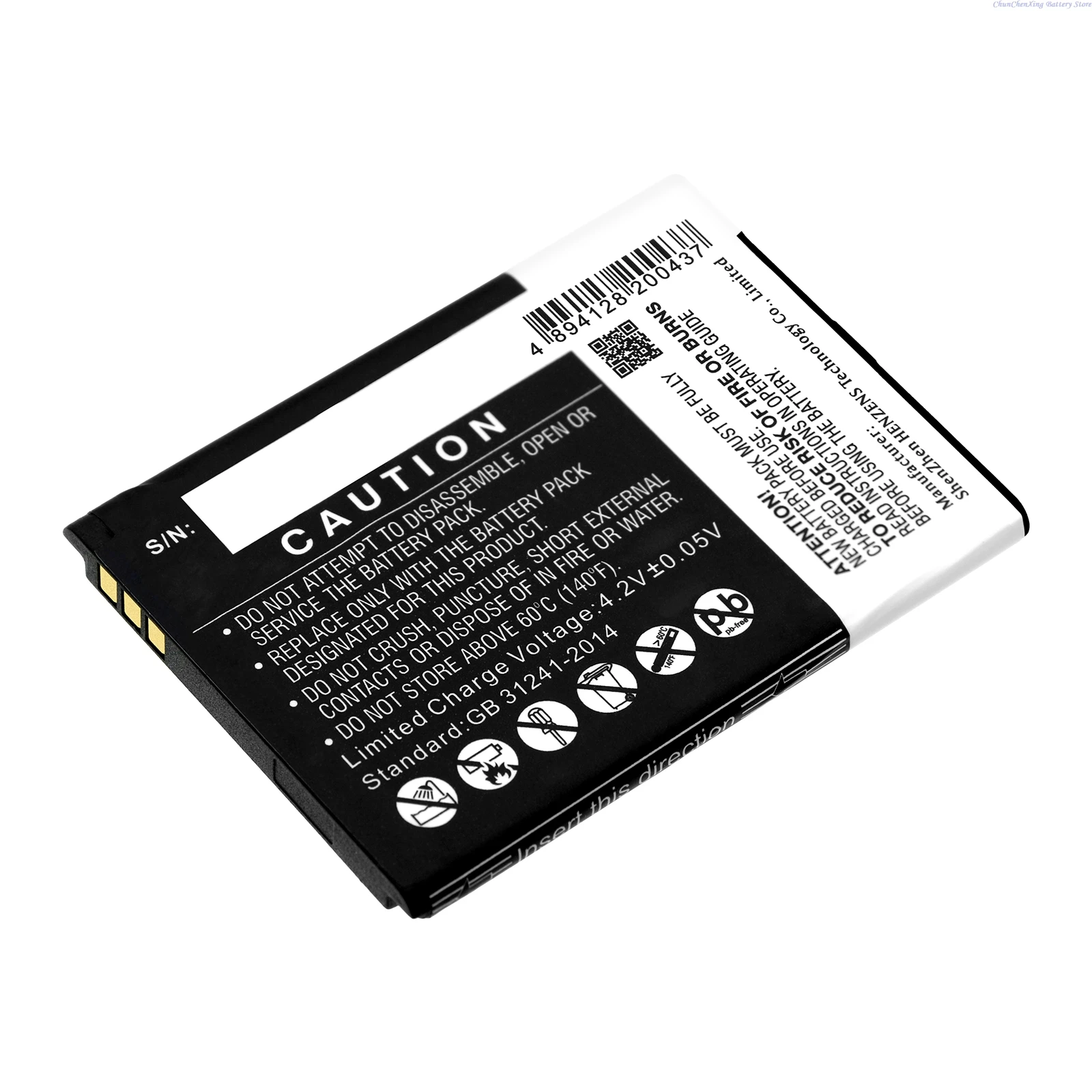 Cameron Sino 3.7V 1150mAh Battery BL-L4E for Nokia 2660 Flip 4G