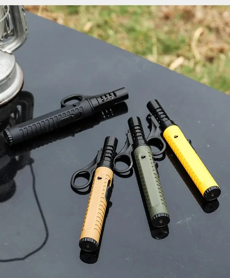 Neues Gasfeuerzeug 1300 ° Outdoor-Camping-Zündvorrichtung, Feuerzeug, Ofenzubehör, Camping-Grill, Flammenwerfer, aufblasbarer Zünder – Detail 13