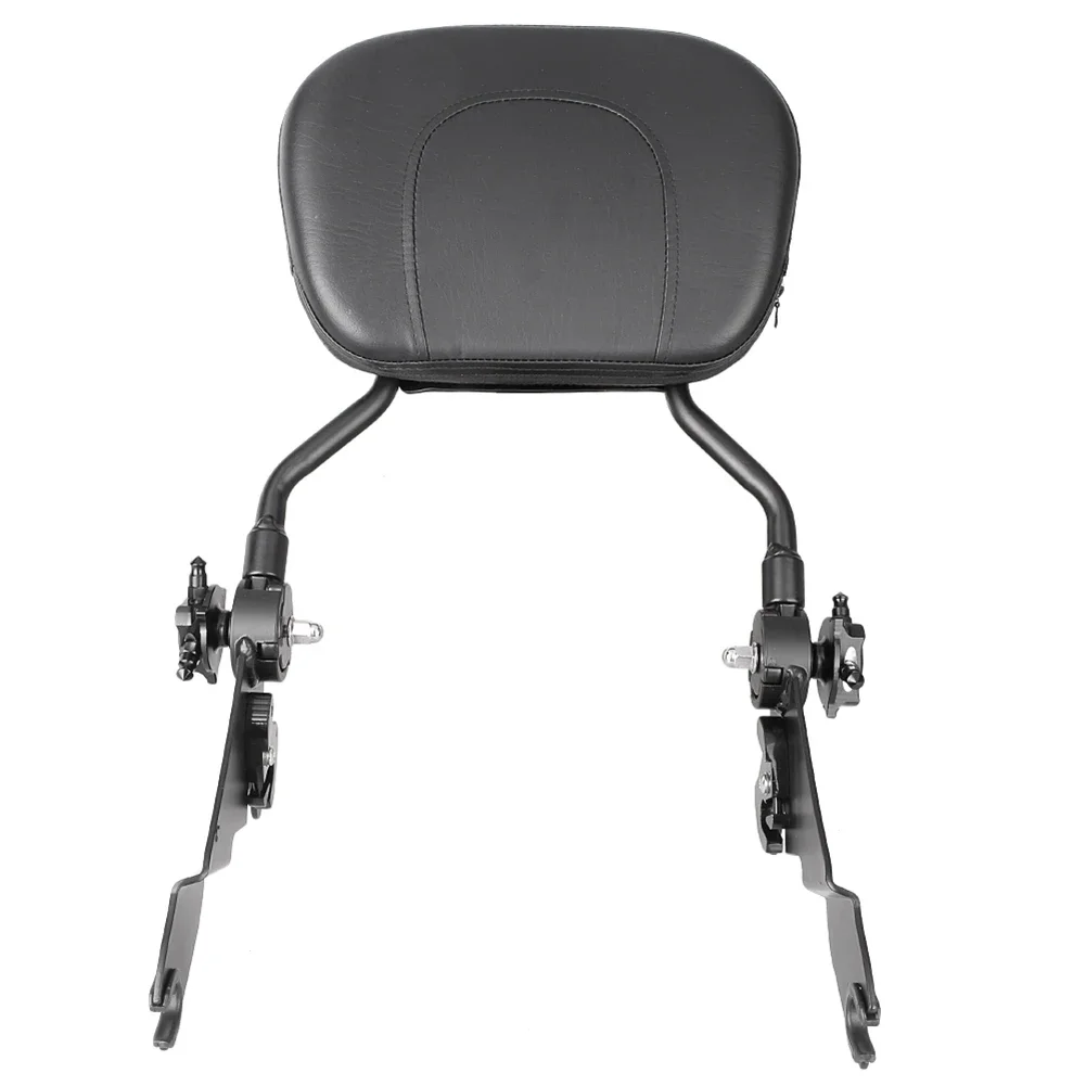 Alluminio Per Harley Davidson Touring Street Glide Road King 2008-2016 Moto Staccabile Sissy Bar Schienale Portapacchi