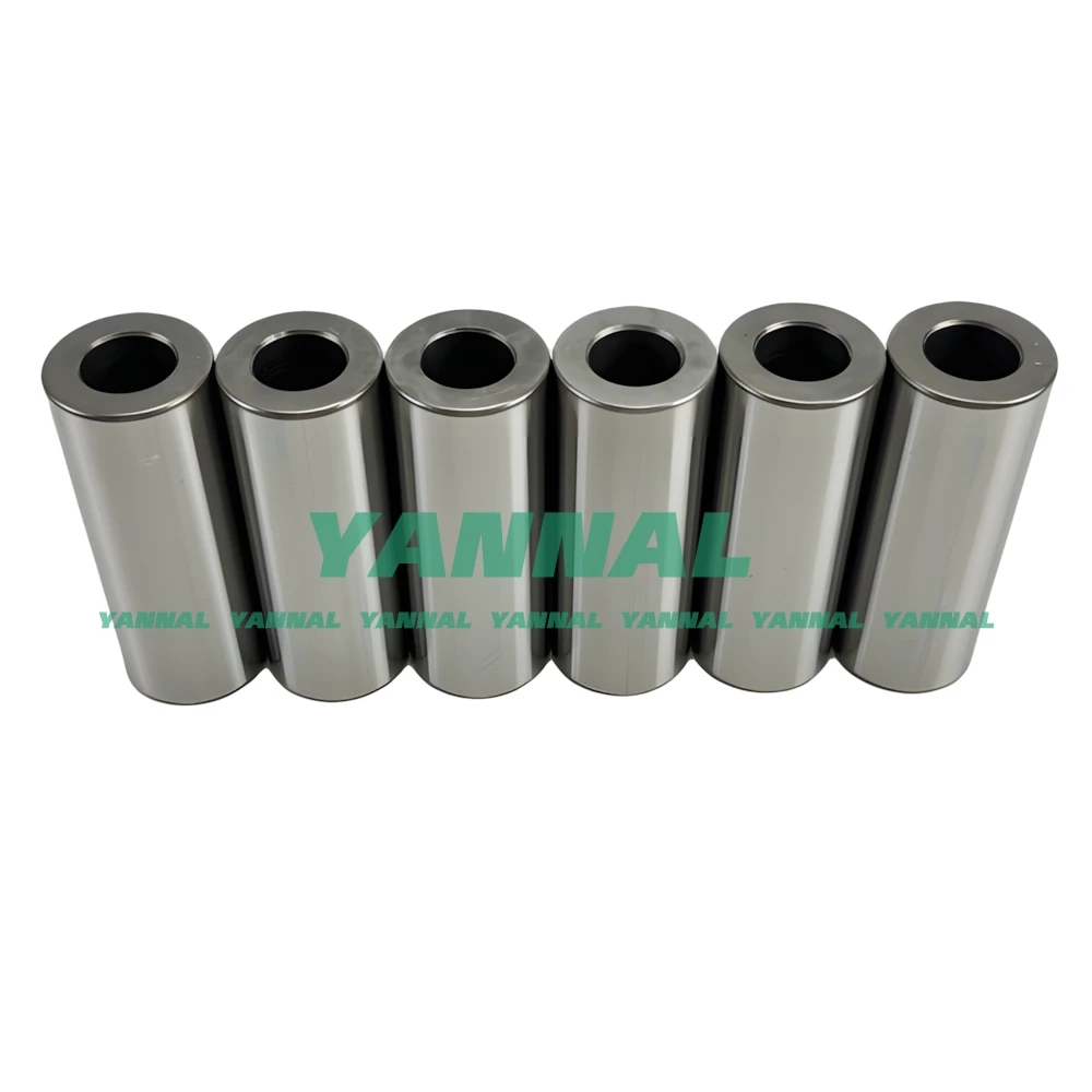 6PCS DM100 Piston Pin For Hino Excavator Engine Parts