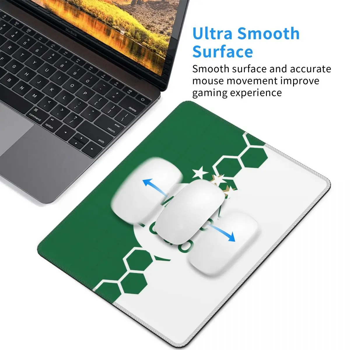 Israel impermeável antiderrapante mouse pad, base de borracha, almofada para computador, almofadas para laptop, jogos, campeão MHFC