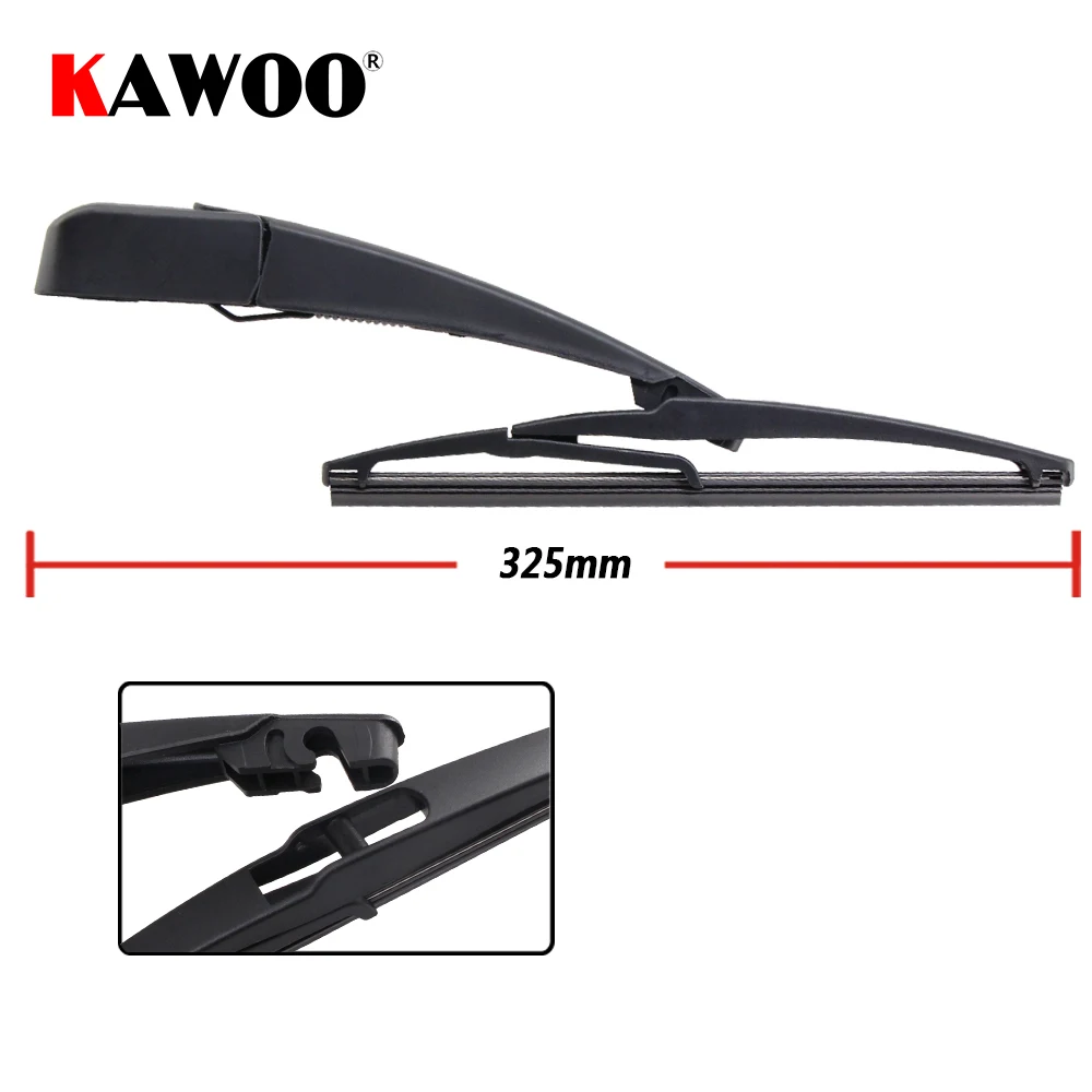 KAWOO-escobillas de limpiaparabrisas trasero de coche, limpiaparabrisas de ventana trasera, brazo para Chery Tiggo 8 Plus 2021 2022 230mm