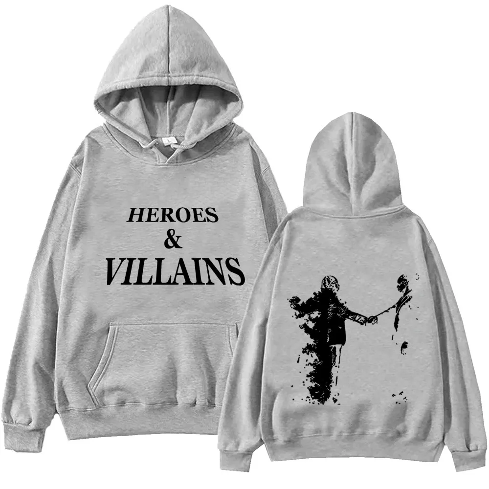 

2024 Heroes &amp Villains Metro Boomin Hoodie Tops High Quality Long Sleeve Sweatshirt Music Fans Gift Spring Summer Casual