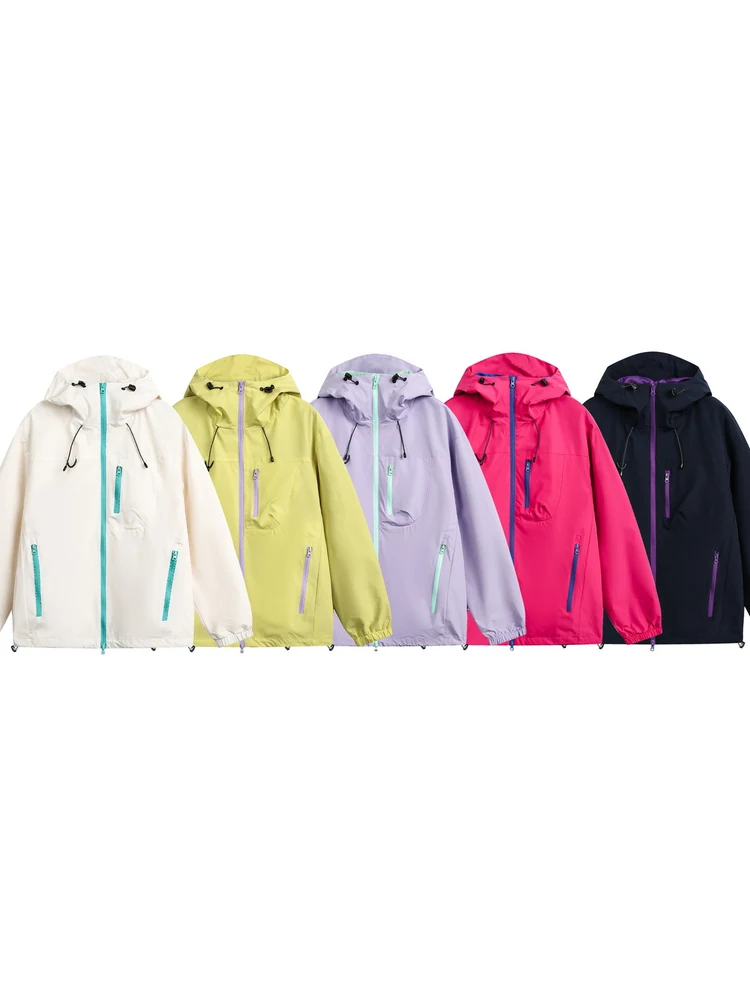 

New Autumn American Sle Outdoor Water Resistant Windproof Breathable Hooded Soft ell Jaet Men's Loose Casual Outerwear