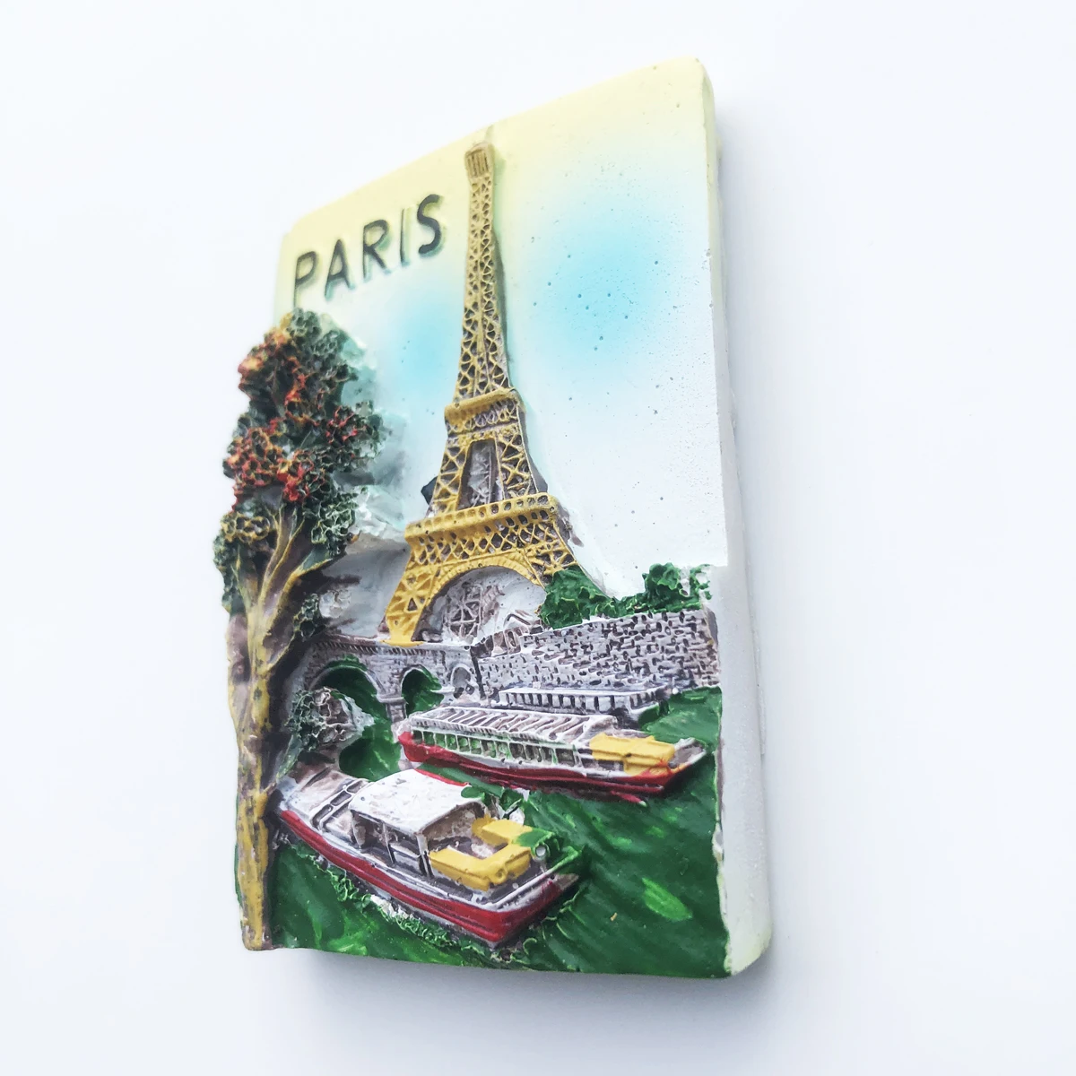 

France Paris landscape crafts Refrigerator sticker gift three-dimensional decoration travel souvenirs