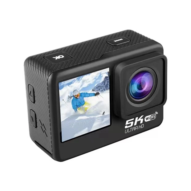 30m Waterproof with case 5K Dual Screen Six-axis EIS Touch Screen Remote Control WIFI SPRITE GROUP Sports Diving Action Camera