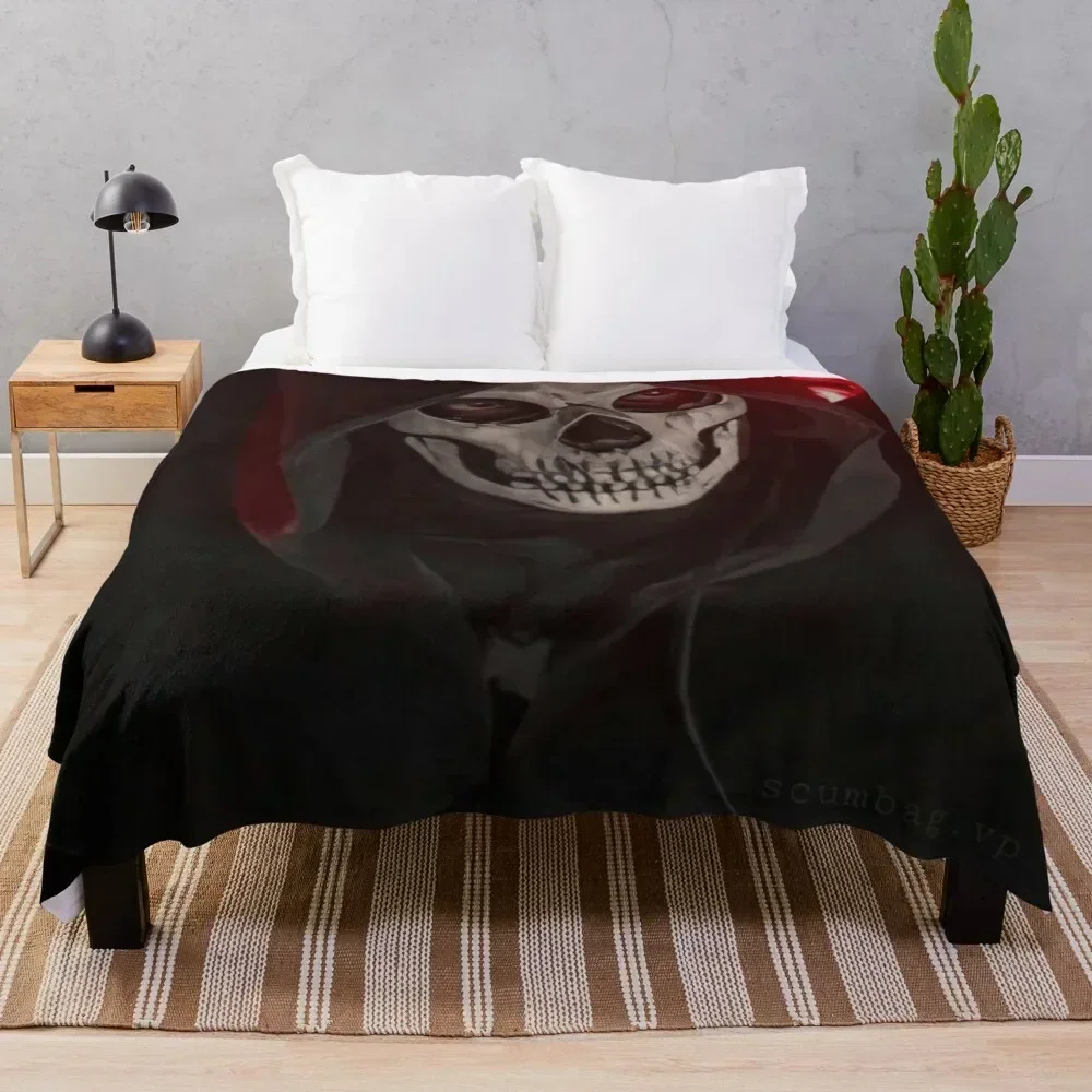 

Azrael Ghost Throw Blanket Soft Breathable Blanket for Night Sleeping