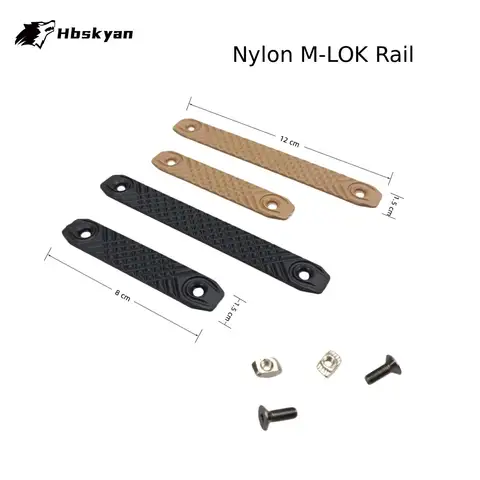 KAMCUNG MLOK Rail Cover Wood Protection Panel | Durable Nylon G10 Material for SLR MK8/AR15
