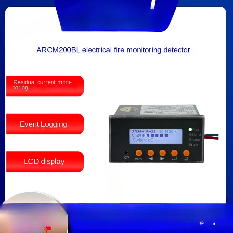 Electrical Fire Equipment Armm200bl Electrical Fire Detection Residual Current Monitoring